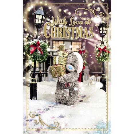 Tatty Teddy Carrying Presents Photo Finish Me to You Bear Christmas Card £1.89